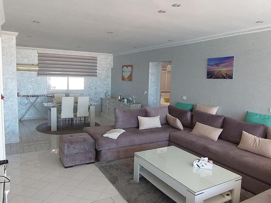 Ocean View Apartment With Airco Танжер Экстерьер фото